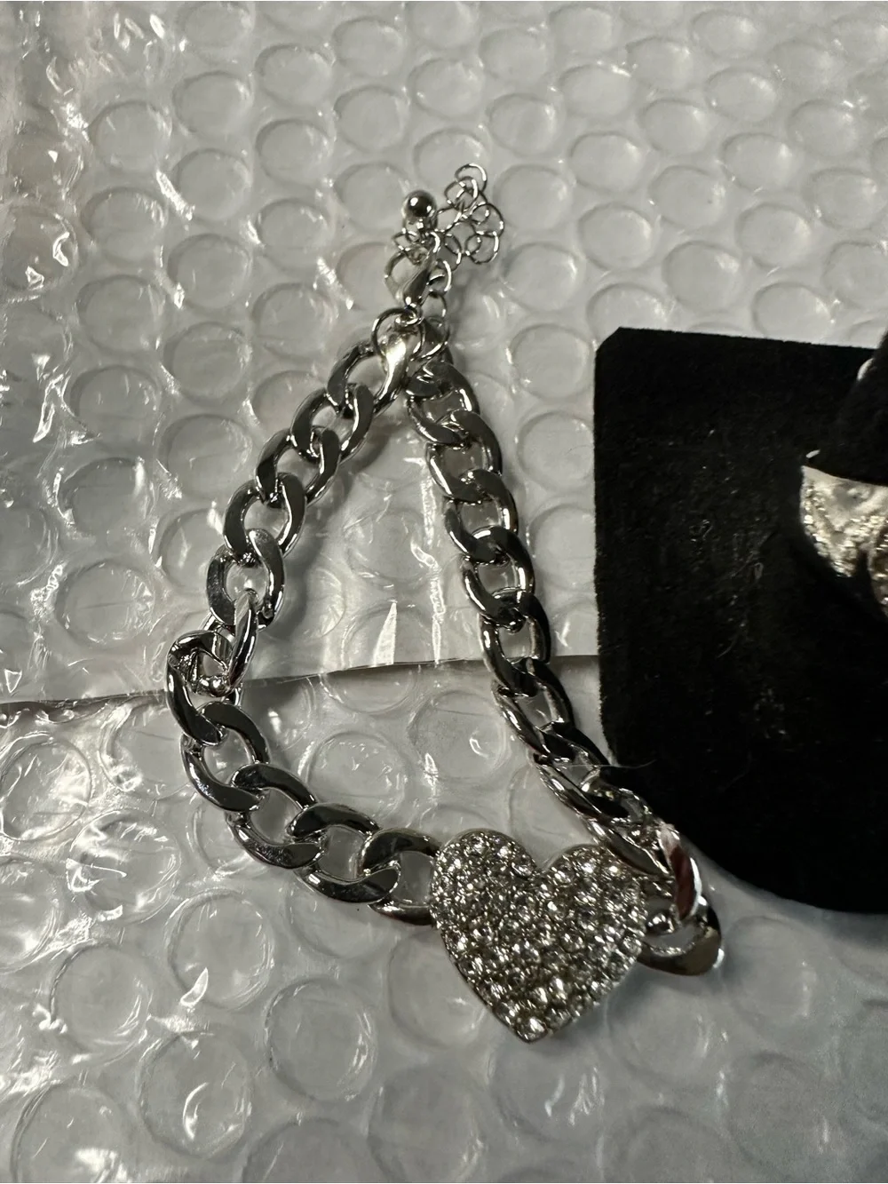 Inspired Hearts elegant silver